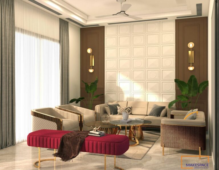 a living room filled with lots of furniture, Luxurious Living Room Ideas