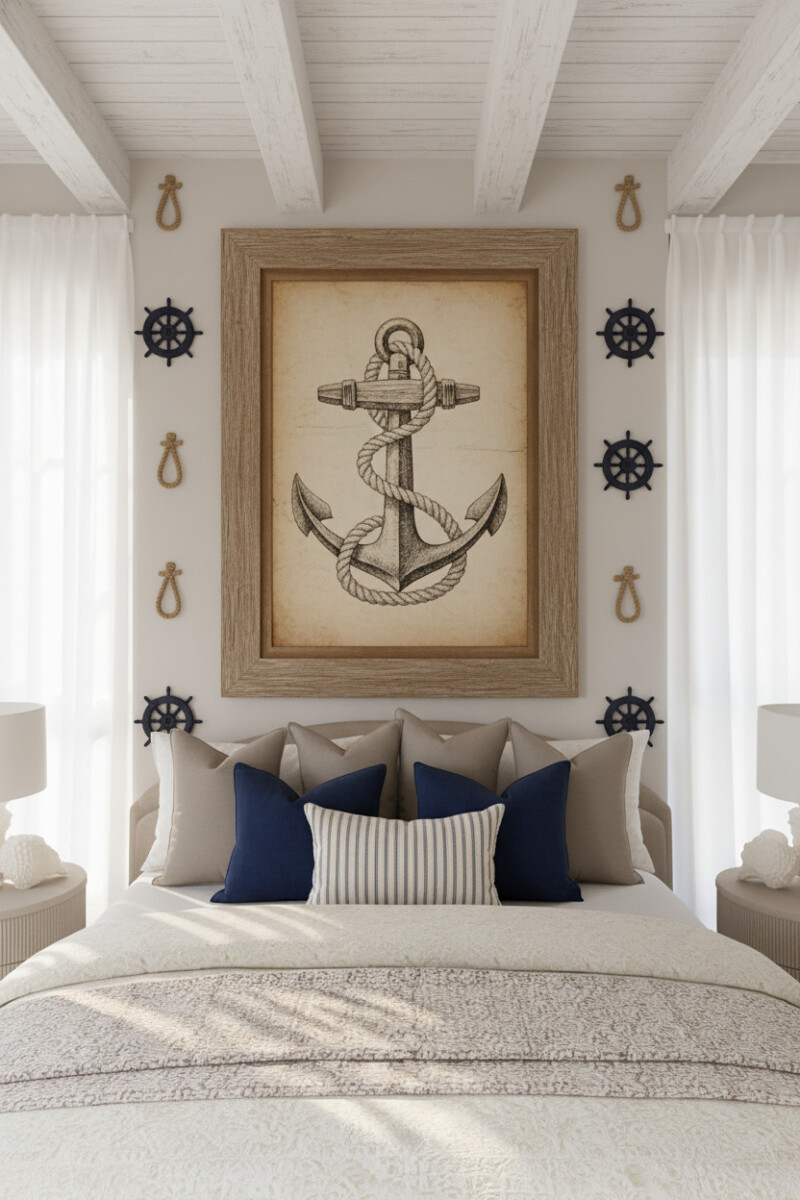 Beautiful Nautical Bedroom Ideas That Bring Ocean Adventures Indoors ...