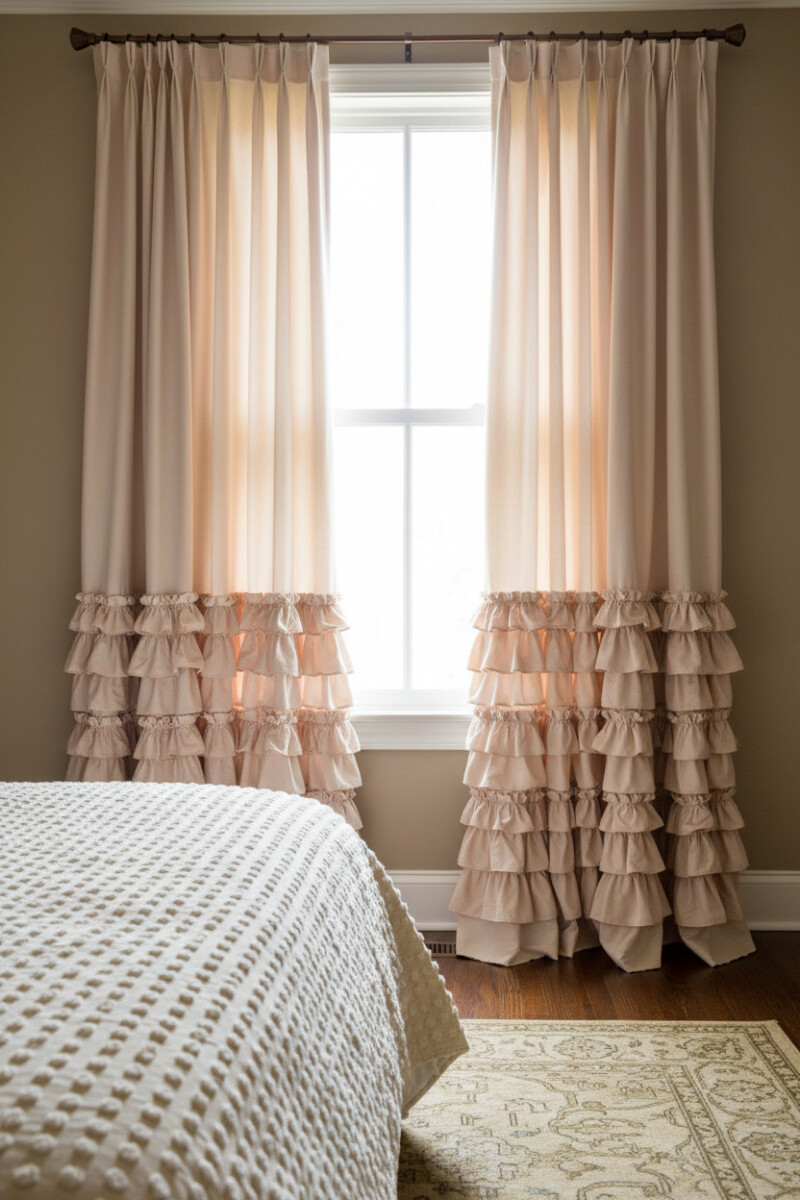 28 Beautiful Bedroom Curtain Ideas for a Warm, Elegant Look - Tale of Home