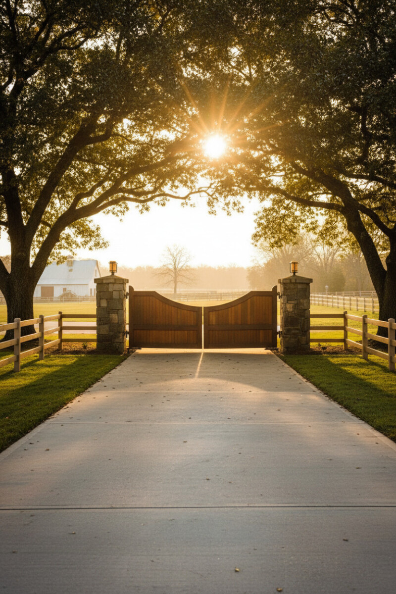 Captivating Farmhouse Driveway Entrance Ideas: 22 Ways to Welcome ...