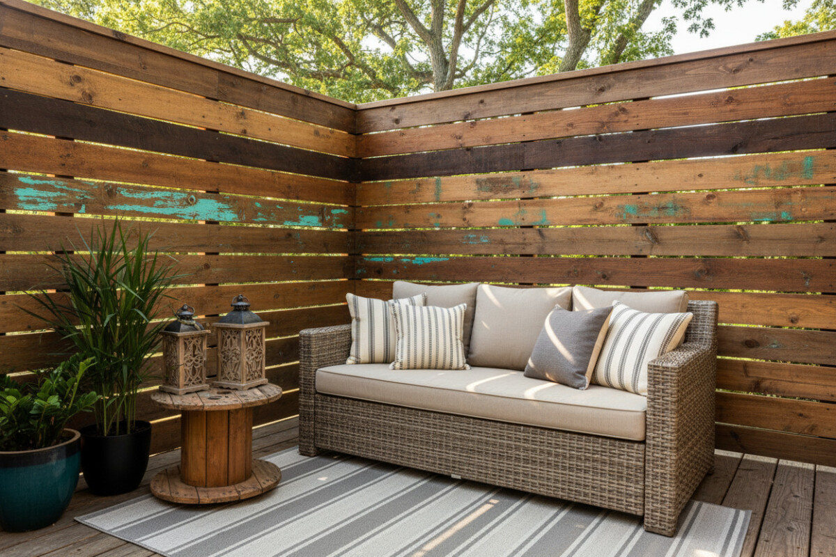 Horizontal Fence Ideas