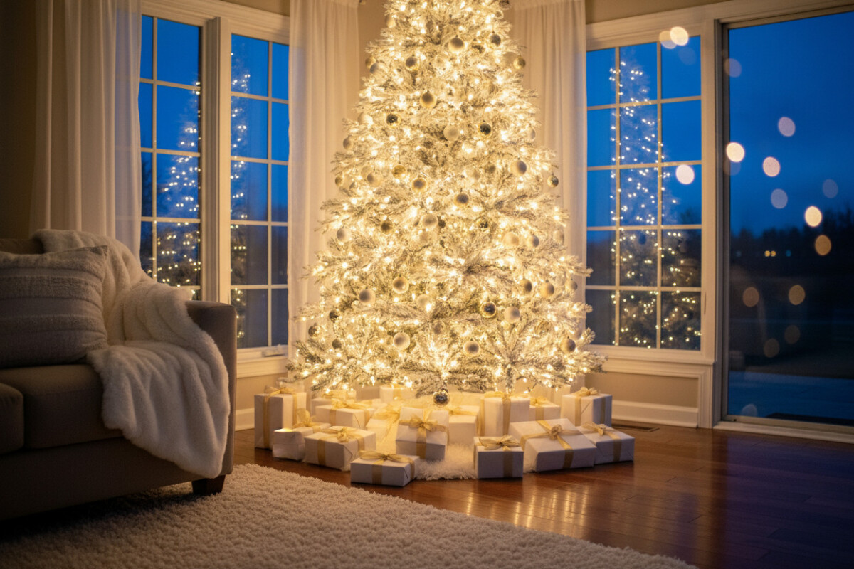 White Christmas Tree Decorations