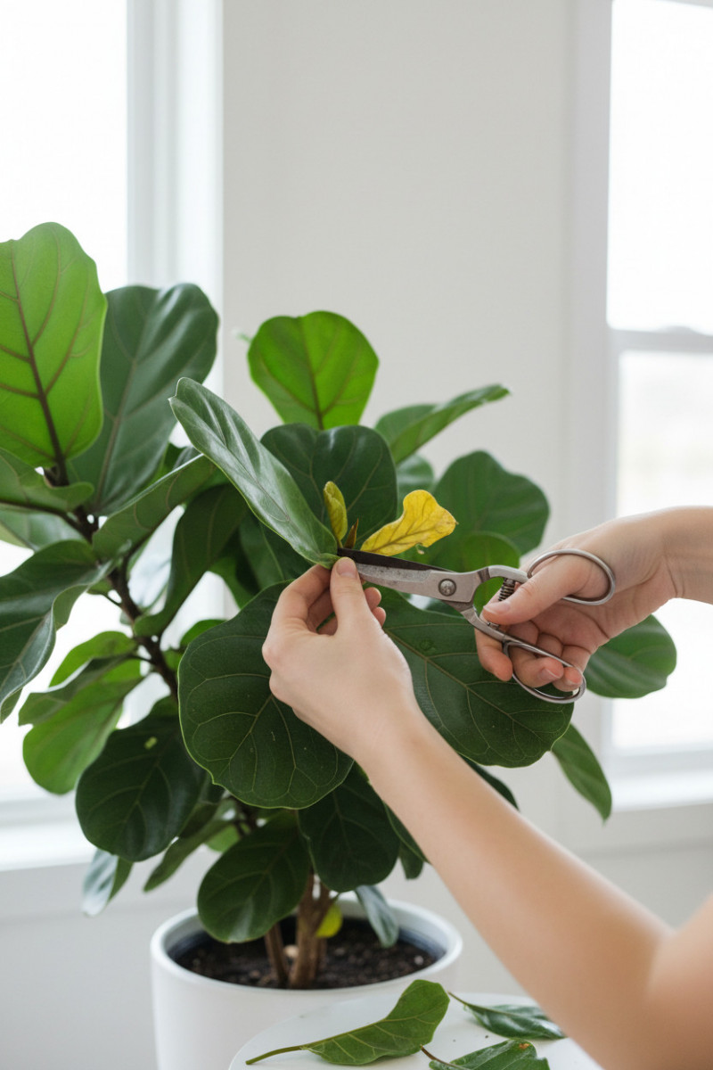 Should Houseplant Leaves Touch